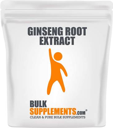 BulkSupplements Pure Ginseng Root Extract Powder (100 grams)