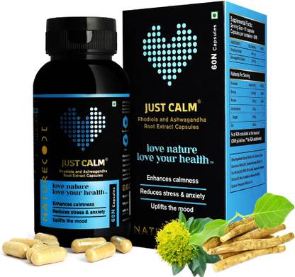 Nature Code Just Calm Dietary Supplement For Anxiety & Stress Relief
