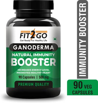 Fit2Go Ganoderma Natural Immunity booster capsule, Detox Rejuvenation 500 mg