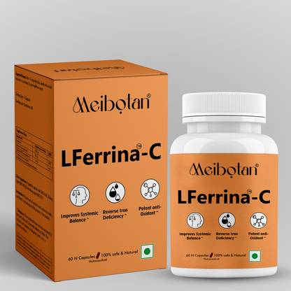 MEIBOTAN Lactoferrin supplement with Vitamin C & Vitamin B12