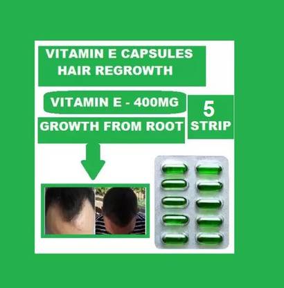 gementis VITAMIN E 400 I.U CAPSULES SPECIFIC FOR HAIRLINE REGANING (5*10CAPSULES)