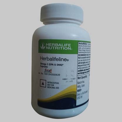 HERBALIFE lifeline Omega-3 for maintain cholesterol Capsules-(60 Capsules)