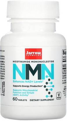 Jarrow Formulas NMN, Nicotinamide Mononucleotide, 60 Tablets