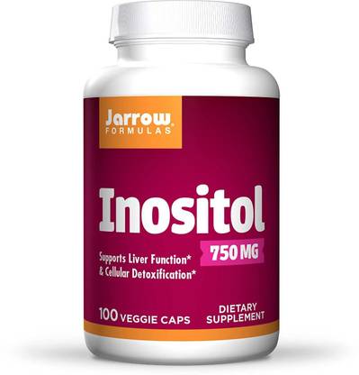 Jarrow Formulas Inositol, 750 mg, 100 Veggie Caps