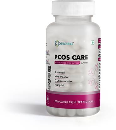elicura PCOS Care Supplement | Healthy Period Cycle Support for Women