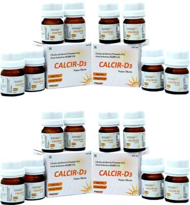 Medirvast Healthcare Nano Shots - Cholecalciferol (Vitamin D3) 60,000 IU Oral Solution