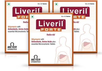 Liveril Forte Gluten Free || Support Healthy Liver Functions (3 STRIP)