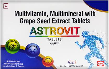 MARC Astrovit Multivitamin & Multimineral with Grape Seed Extract Tablet