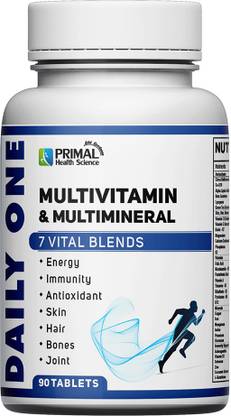 PRIMAL HEALTH SCIENCE Daily One Multivitamin for Men & Women | Vitamins, Minerals, B-Complex, Energy