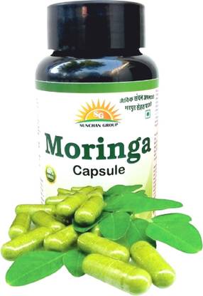 Sunchan Group Moringa Capsule 60 Drumstick Capsule Moringa Pure Herbal Capsules Pack of 1