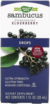 Nature's Way Sambucus Elderberry, Drops, 1 fl oz (30 ml)
