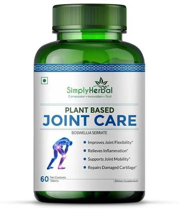 Simply Herbal Joint Care Supplement Support Muscle Functions & Bone Recovery For Men & Women