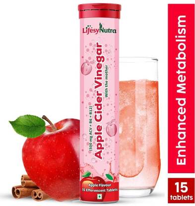 Lifesy Nutra Apple Cider Vinegar Effervescent Tablet | Weight Management | redulity of Mother