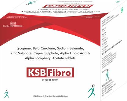 KSB Fibro minerals ,carotenoids,alpha lipoic acid,elemental copper ,vitamine E