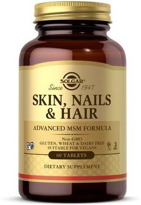 Solgar Skin - Nails & Hair Tablets, 60 Tabs