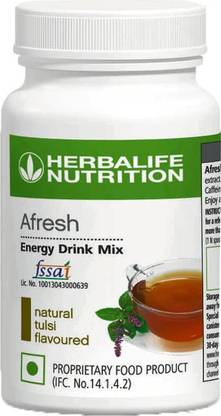 Herbalife Nutrition Tulsi 50GM Afresh Energy Drik Mix Natural Tulsi Flavour