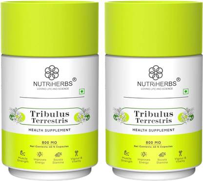 Nutriherbs Gokshura for Boost Stamina, Power & Vitality