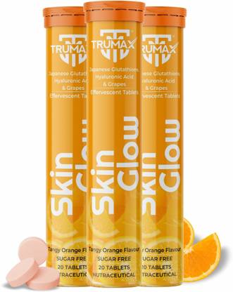TRUMAX Skin Glow 500gm Japanese Glutathione & Vit. C for Glowing Skin Effervescent