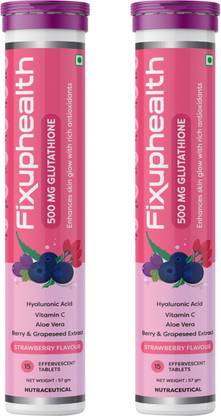 FIXUPHEALTH Glutathione C Aloe Vera Berry and Grapeseed Extract