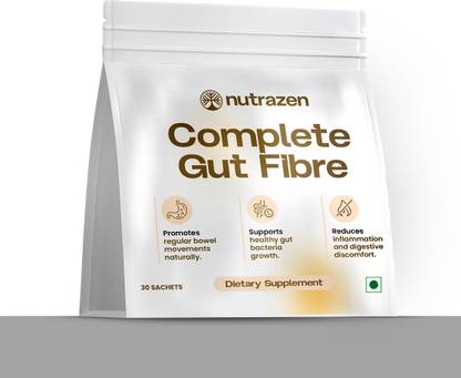 Nutrazen Complete Gut Fiber Dietary Supplement for Strong Immunity and Overall Wellness.