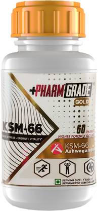 PharmGrade KSM 66 Ashwagandha (60 Tablets)