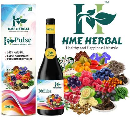 HME Herbal H Pulse Advanced Mix Berry Juice
