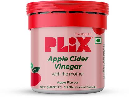 The Plant Fix Plix Apple Cider Vinegar Effervescent | Apple | No Added Sugar