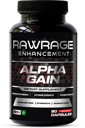 Rawrage Alpha Gain Muscle & Size Increase Formula |