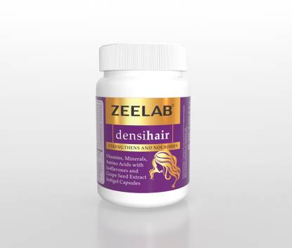 zeelab Densihair Softgel Capsule | Supplement for Hair Density & Strengthening