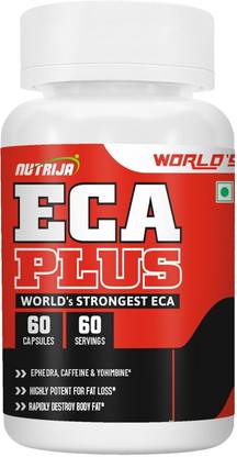 NutriJa ECA PLUS - Strongest ECA version Stack of 10 Powerful Weight Loss Ingredients