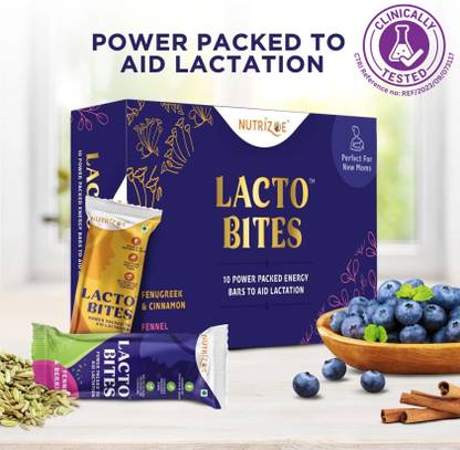 Nutrizoe Lactobites - Power Packed To Aid Lactation & easy breastfeeding