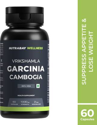 Nutrabay Wellness Garcinia Cambogia Extract (Vrikshamla) - 1000mg
