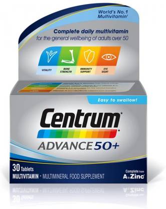Centrum Advance 50+ Multivitamin 30Tablets
