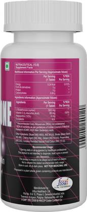 HealthAid L-Glutathione 500mg with Vitamin C & Astaxanthin