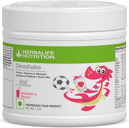 HERBALIFE Dinoshake strawberry flavour Protein Blends (200 g, Strawberry) Protein Bars