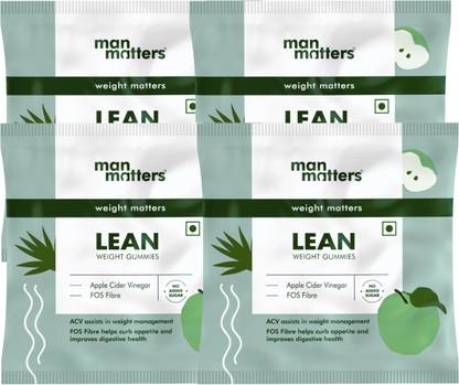Man Matters Apple Cider Vinegar Gummies|Energy Boost & Gut Health |Supports Digestion,Detox