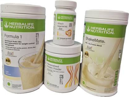 HERBALIFE HERBALIFEE KULFI SHAKE SHAKEMATE PROTEIN 200GM AFRESH GINGER