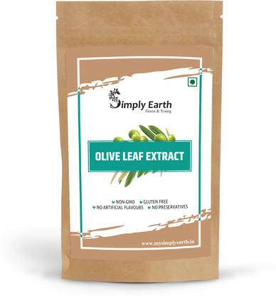 Simply earth Natural Olive Leaf Extract | Super Strength: 10% Oleuropein