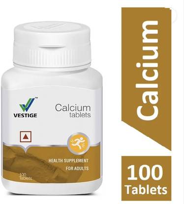Vestige Calcium 100 Tablets (for joint pains & bone health )