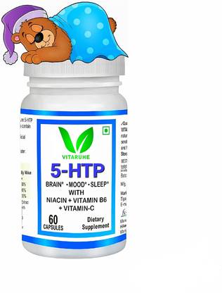 vitaruhe 5-HTP Plus Formula Mood, Stress, and Sleep Support