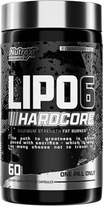 Nutrex Research LIPO 6 Hardcore fat burner 60 SERVING
