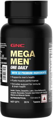 GNC MEGA MEN ONE DAILY 30 TABLETS