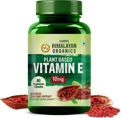 Vlado's Himalayan Organics Plant Based Vitamin E Capsules 60 Capsules