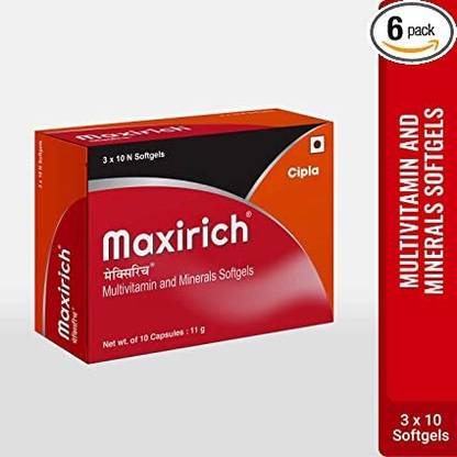 Maxirich DAILY MULTIVITAMIN PACK OF 60 SOFTGELS