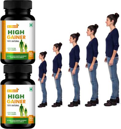 VITASTA Ayurvedic Hight Gainer Medicine for Boys and Girls