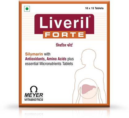 Liveril Forte Gluten Free || Support Healthy Liver Functions (1 STRIP)