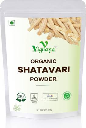 Vignaya Shatavari Powder, Helpful in Reducing Weight & Removes Stress , Root Churna