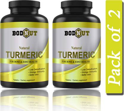 Bodnut TURMERIC Tablets, CURCUMIN, CURCUMIN Tablets (S224)