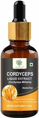 MAHOGANY Cordyceps Mushroom Liquid Extract- Boosts Energy and Stamina