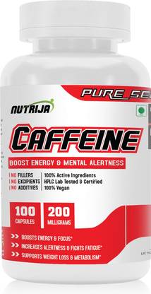 NutriJa CAFFEINE 200MG CAPSULES